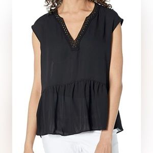 Max Studio Crepe Sleeveless Top Size Medium NWT